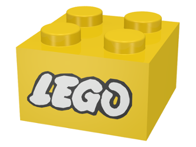 lego brick outline