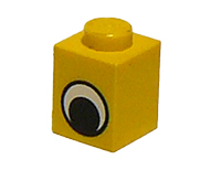 Choose Model & Color Lego Brick 1x1 Eye Grim Pattern 3005pb001 3005pb002