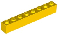 R Lego Lot 25 Tan Bricks 1 x 8 GUC 3008 10255 10182 10211 21005 4954 7194 