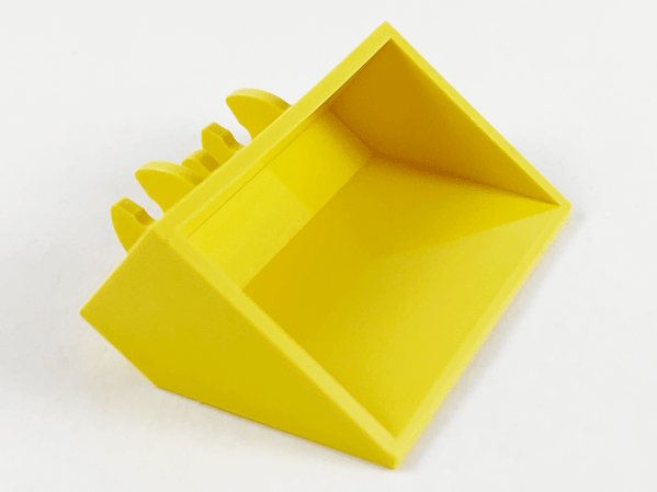 Vehicle, Digger Bucket Smooth 3 x 5 x 1 1/3 with Digger Bucket Arm Hinge