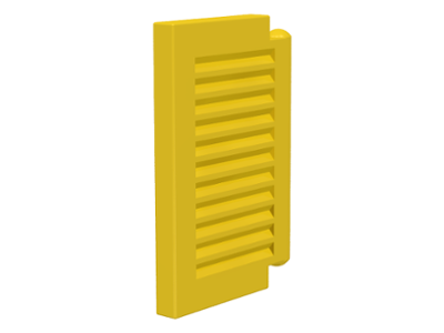 LEGO 20 x Fensterladen Klappe Rolläden gelb Yellow Window 1x2x2 Shutter 3582 