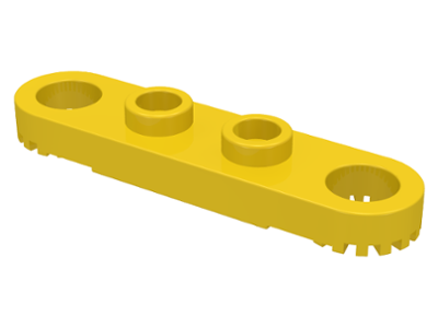 LEGO 4263 Technic Plate 1 x 4 with Toothed Ends x2