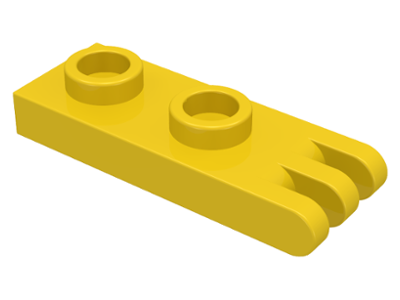 Hinge Plate 1 x 2 with 3 Fingers on End (Undetermined Type)