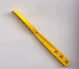 Technic Track System Gate 1 x 11 with End Tab and Three Holes