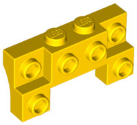 Lego ® Brique Pare Choc Brick 2x4 1x4 Recessed Studs/Side Choose Color 52038 