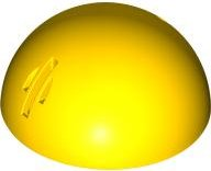 Cylinder Hemisphere 5 x 5 with 2 Axle Holes