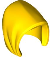 Minifigure, Headgear Hood Basic Smooth