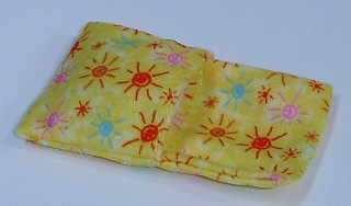 Duplo, Cloth Sleeping Bag with Starburst Pattern