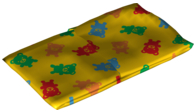 Duplo, Cloth Sleeping Bag with Multicolored Teddy Bears Pattern