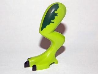 Dinosaur Leg Large (Rear) Dilophosaurus Left with Pin, Black Claws and Dark Green Blotch Pattern