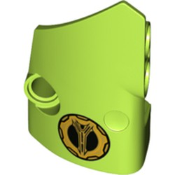 Technic, Panel Fairing # 1 Small Smooth Short, Side A with Lamborghini Fuel Cap Pattern