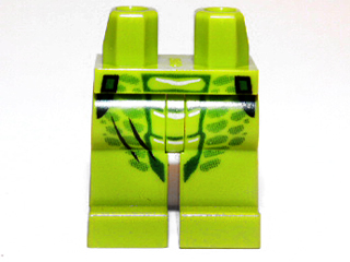 Hips and Legs with Green Scales Pattern (Spitta)