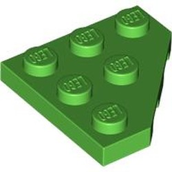 Wedge, Plate 3 x 3 Cut Corner