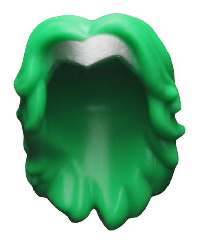 Mini Doll, Hair Friends Long Wavy, Parted Bangs with Silver Tiara Pattern