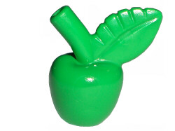 bright green vert clair Foodstuff Apple NEUF NEW 2 x LEGO 33051 Fruit Pomme 