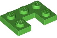 Plate, Modified 2 x 3 with 1 x 1 Cutout
