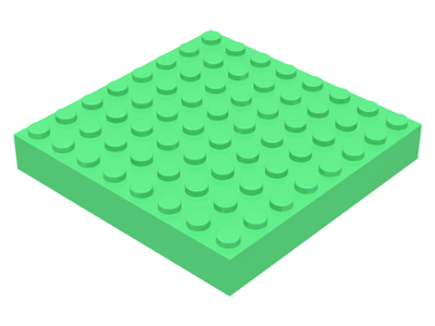1 Lego Brick 8x8 dots part 4201 building platform  pick your color 