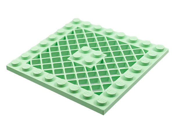 Plate, Modified 8 x 8 Lattice without Hole in Center