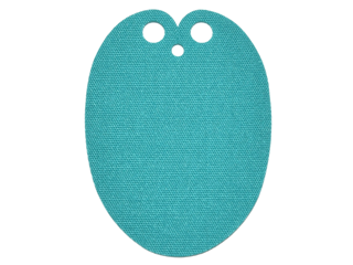 Mini Doll, Cape Cloth, Friends, Oval with 2 Small Top Holes