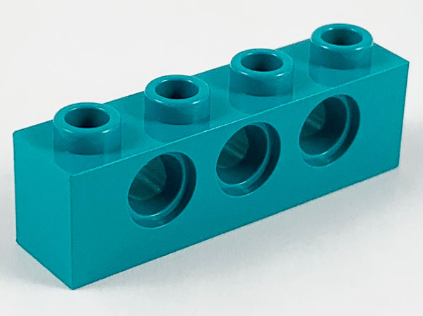 N70 LEGO® 8 x 3701 Loch Stein 1 x 4 schwarz 370126 Black Technik 