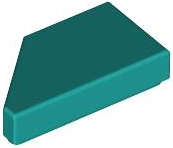 Tile, Modified 1 x 2 Wedge Right