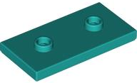 Plate, Modified 2 x 4 with 2 Studs (Double Jumper)
