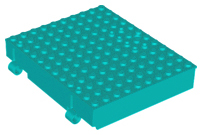 Container, Book Cover Half, 12 x 10 x 2 2/3