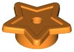 Plate, Round 1 x 1 with Star and Small Pin Hole