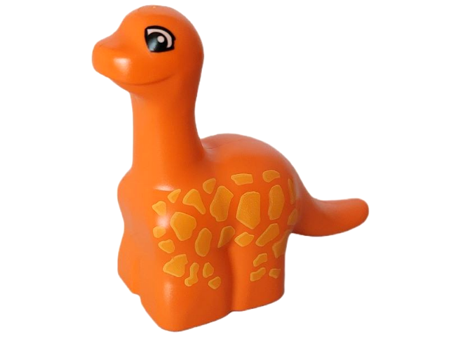 Duplo Dinosaur Brachiosaurus Baby with Yellow Spots Pattern
