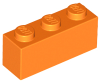 Tan Beige Lego 3622-6x Briques Brick 1x3 45505 NEW NEUF 