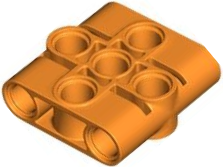 Technic, Pin Connector Block, Liftarm 1 x 3 x 3