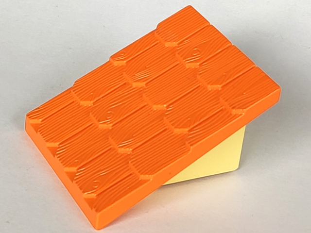 Duplo Roof Sloped 30 4 x 4 with Shingles Profile and Light Yellow Base