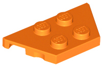 Wedge, Plate 2 x 4 : Part 51739 | BrickLink