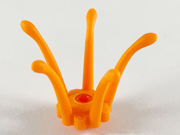 Clikits, Icon Flower Center, 3 x 3 x 2, with 5 Stamens