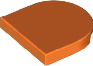 Tile, Round 2 x 2 Half Circle Extended
