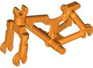 Bicycle Frame, Heavy Mountain Bike with Clip for Handlebars