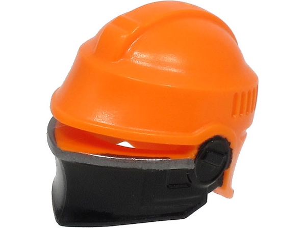 Part 78642pb01 : Minifigure, Headgear Helmet SW Fennec Shand with Black 
