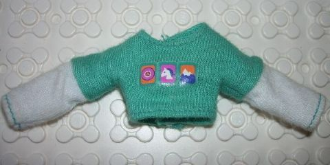 Scala, Clothes Female Blouse with White Sleeves