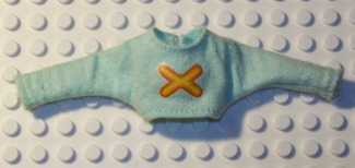 Scala, Clothes Female Sweater with Yellow X Pattern