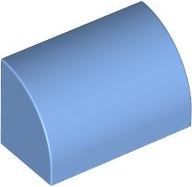 Slope, Curved 1 x 2 with Bottom Stud Holder