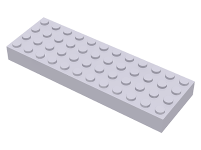 LEGO Parts Plate 4x12 WHITE 3 Pieces 