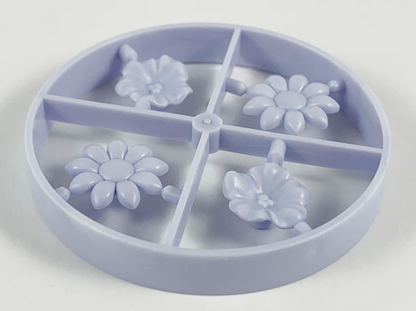 Scala Accessories - Complete Sprue - Flowers (2 each of Types 2 & 3)