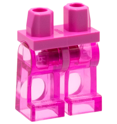 Hips and Trans-Dark Pink Legs