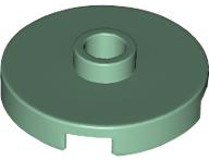 Tile, Round 2 x 2 with Open Stud