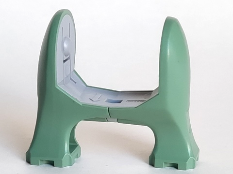 Dinosaur Legs Short with Light Bluish Gray Middle Section