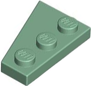 Wedge, Plate 3 x 2 Right