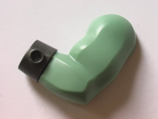 Arm Troll, Left with Pearl Dark Gray Wristband