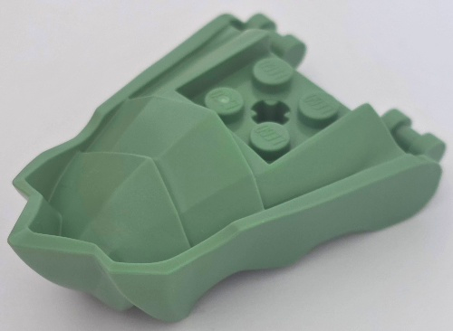 Dragon Head (Ninjago) Jaw with Small Spikes and 2 Bar Handles on Back