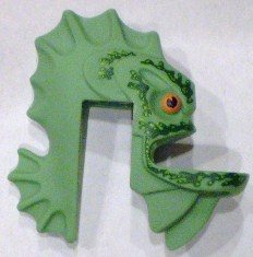 Minifigure, Head, Modified Barracuda Pattern