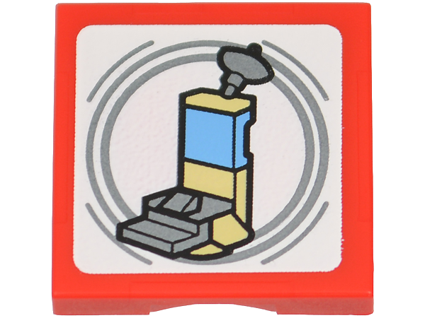 SMART Tag Tile 2 x 2 with SW Command Center Pattern